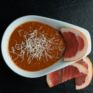 Tomaten Orangen Suppe
