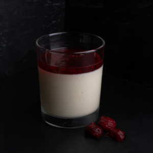 Panna Cotta mit Himbeersoße