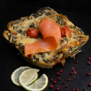 Lasagne Spinat Lachs