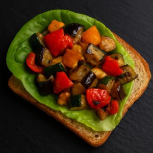 Brötchen mit Grillgemüse 4er Set