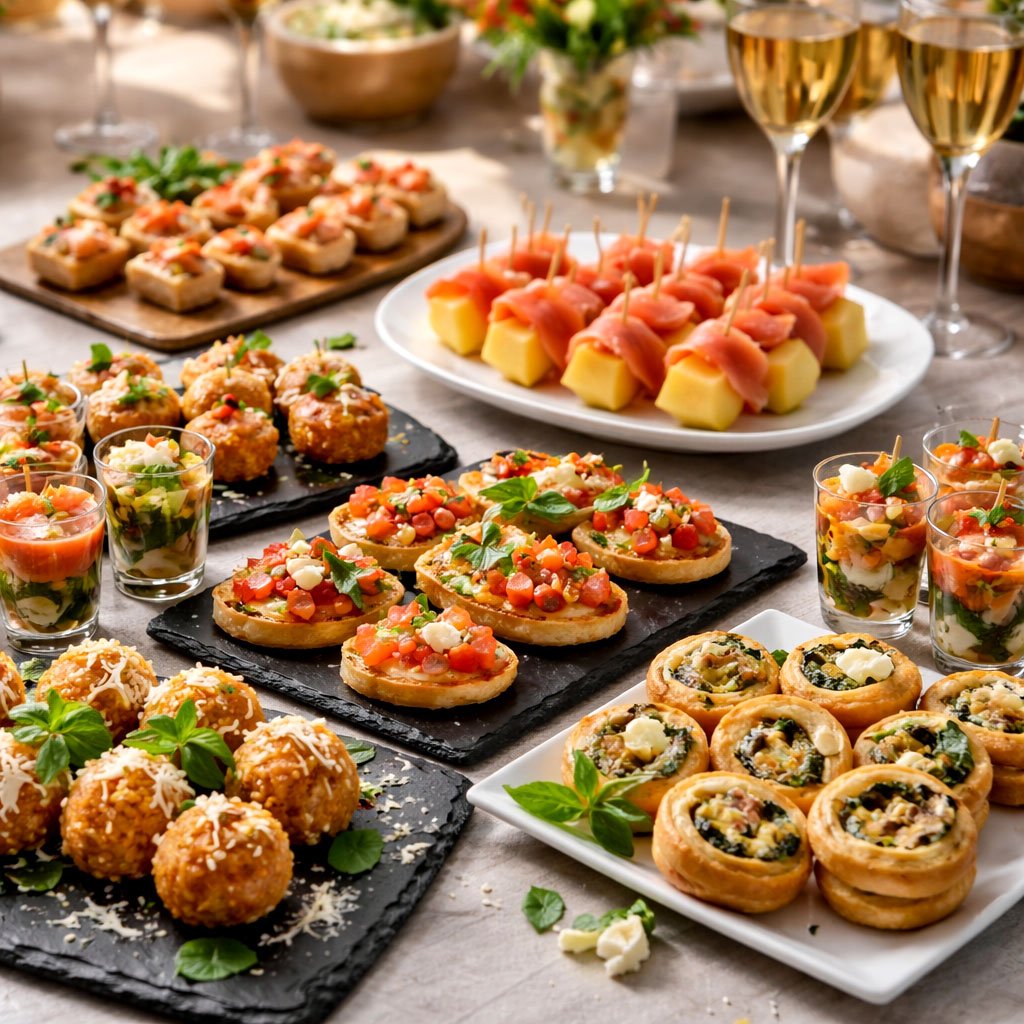 Italienisches Hochzeits Fingerfood Buffet