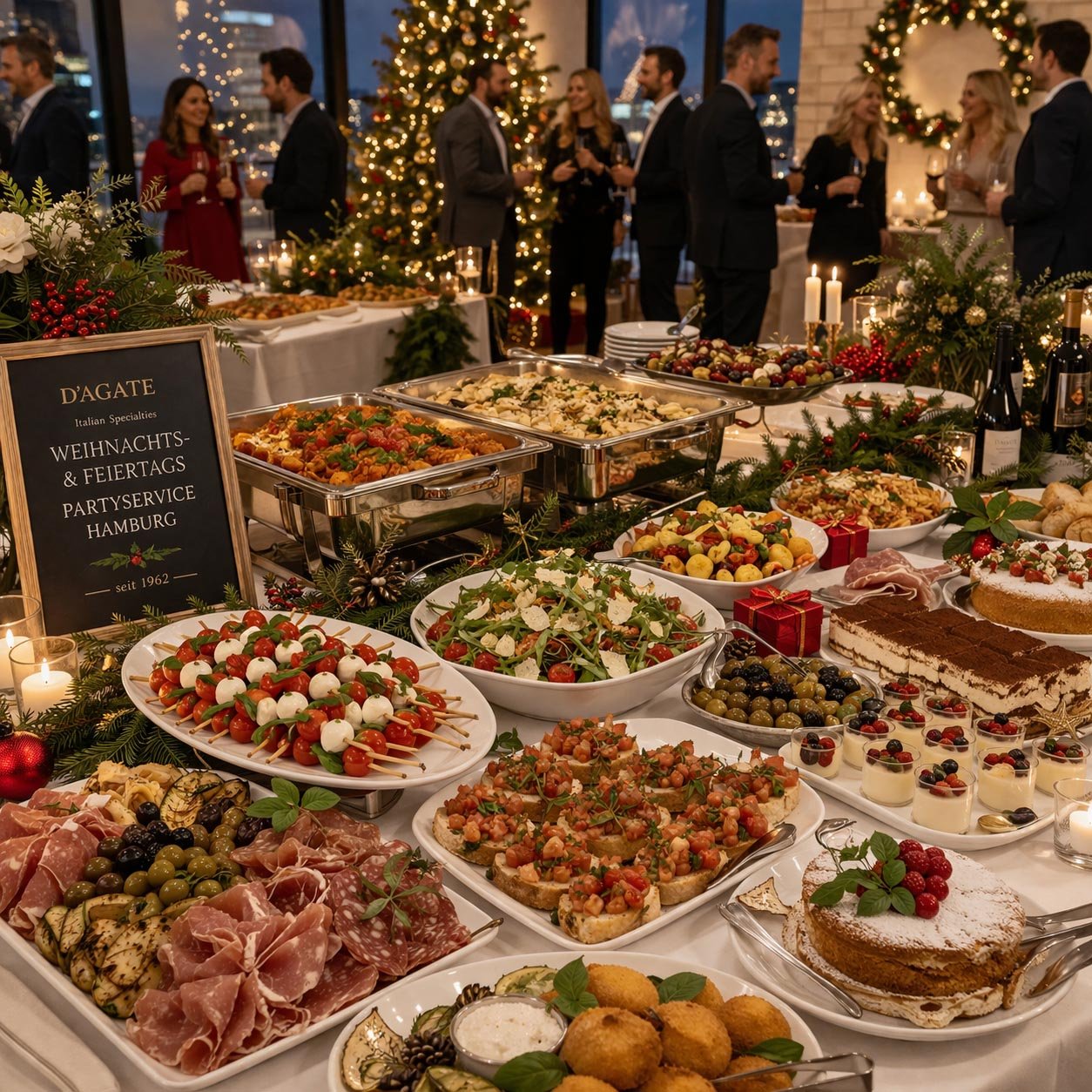 Weihnachts- & Feiertags-Partyservice Hamburg