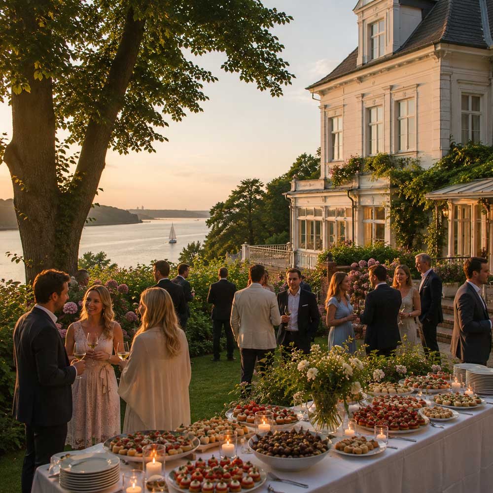 Catering in Hamburg Blankenese heraussticht