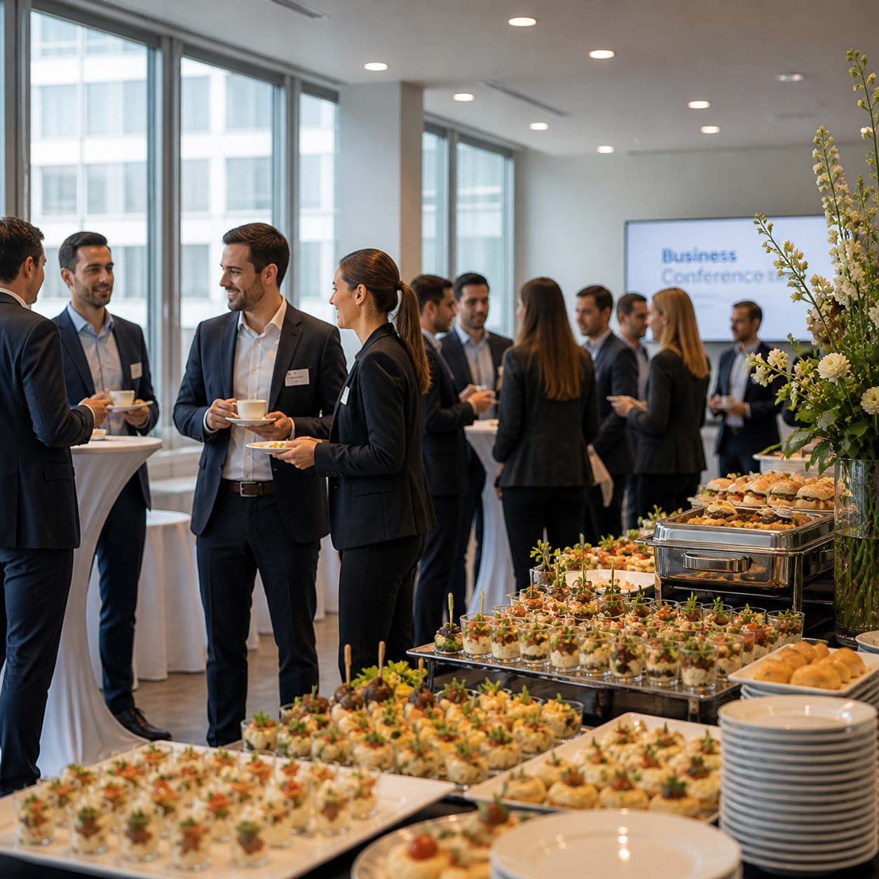 Firmen- und Business-Catering