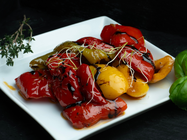 Gegrillte Paprika